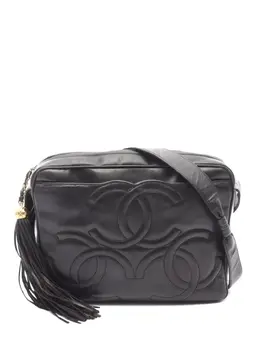 CHANEL Pre-Owned: Чёрная сумка 