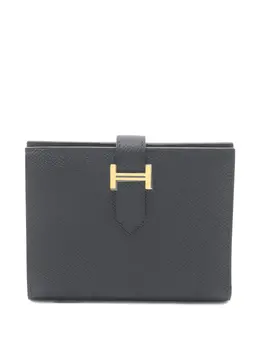 Hermès Pre-Owned: Чёрный кошелёк 
