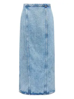 MM6 Maison Margiela: Джинсовая юбка 