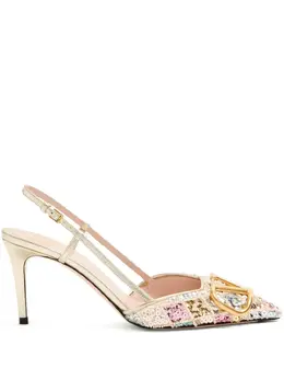 Valentino Garavani: Светлые туфли 