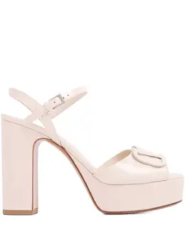Valentino Garavani: Светлые сандалии 