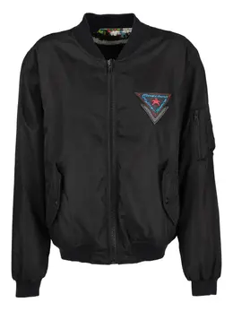 Moschino Pre-Owned: Чёрная куртка 