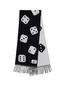 Marc Jacobs: Чёрный шарф  The