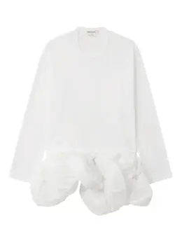 Comme Des Garçons: Футболка с длинным рукавом 