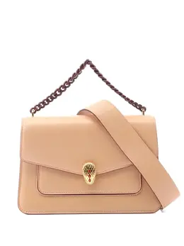 Bvlgari Pre-Owned: Бежевая сумка 
