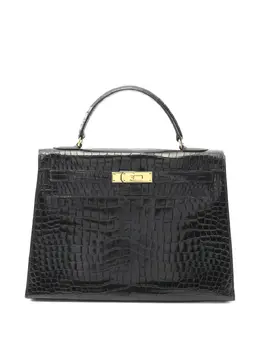 Hermès Pre-Owned: Чёрная сумка 
