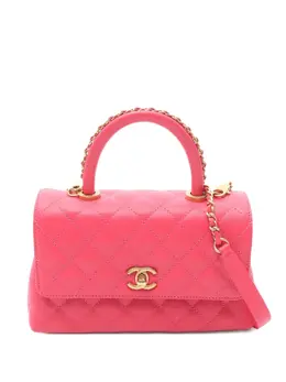 CHANEL Pre-Owned: Розовая сумка 