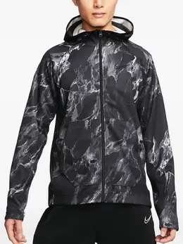 Nike: Куртка с капюшоном 