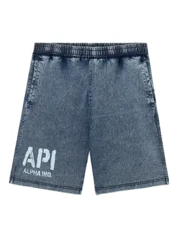 Alpha Industries: Джинсовые шорты 