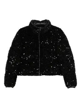Moncler: Куртка с блёстками 
