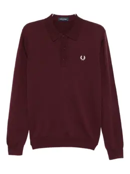Fred Perry: Бордовое поло 