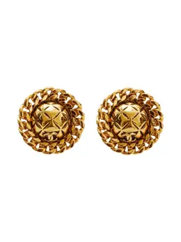 CHANEL Pre-Owned: Серьги 