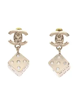 CHANEL Pre-Owned: Серьги 