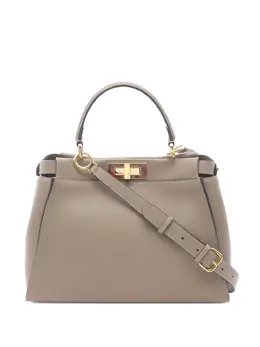 Fendi Pre-Owned: Бежевая сумка 