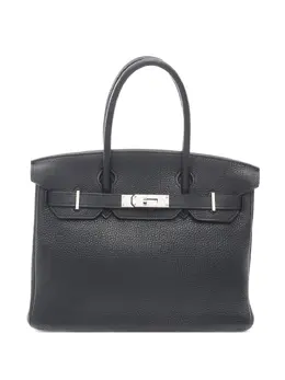 Hermès Pre-Owned: Чёрная сумка 