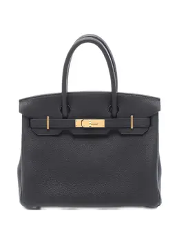 Hermès Pre-Owned: Чёрная сумка 
