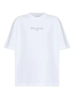 Off-White: Футболка с коротким рукавом 