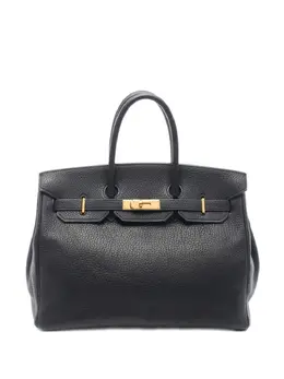 Hermès Pre-Owned: Чёрная сумка 