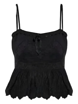 LoveShackFancy: Чёрный топ 