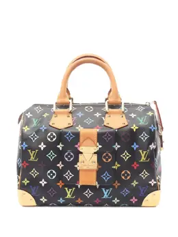 Louis Vuitton Pre-Owned: Чёрная сумка 