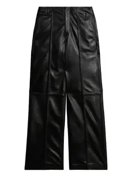 ISABEL MARANT: Кожаные брюки 
