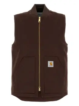 Carhartt WIP: Коричневый жилет 