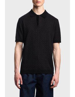 EMPORIO ARMANI: Чорні поло 