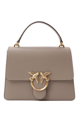 Pinko: Бежевая сумка  Love