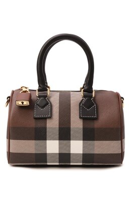 Burberry: Коричневая сумка 