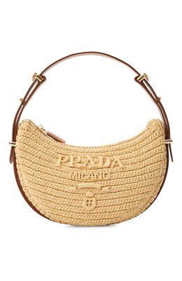 Prada: Бежевая сумка 