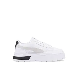 PUMA: Белые кеды  Mayze