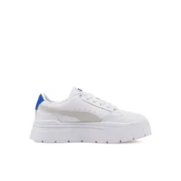PUMA: Белые кеды  Mayze