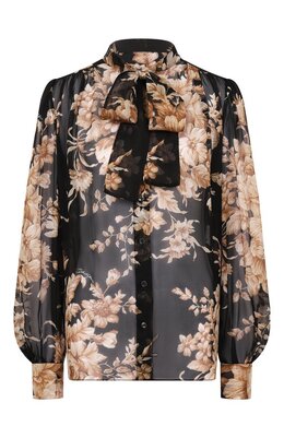 Dolce & Gabbana: Шёлковая блуза 
