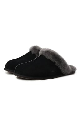 UGG: Чёрные сабо  Scuffette II