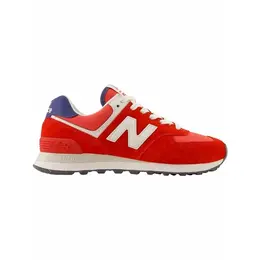 New Balance: Красные кроссовки  574