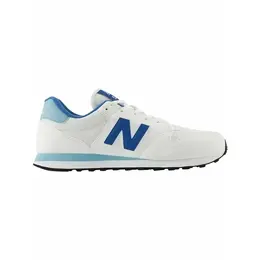 New Balance: Белые кроссовки  500