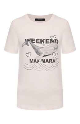 Weekend Max Mara: Хлопковая футболка 
