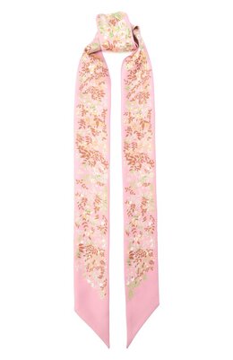 Gucci: Розовый шарф 