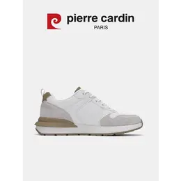 Pierre Cardin: Бежевые кроссовки 