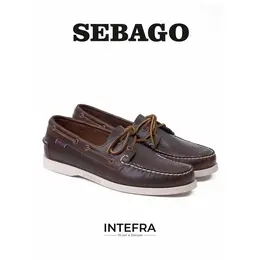 Sebago: Коричневые мокасины 