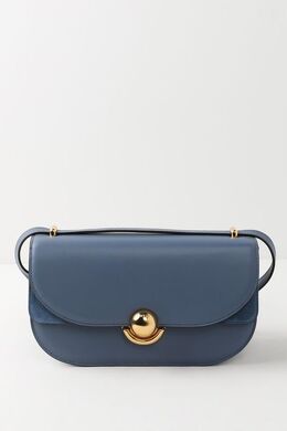 Furla: Синяя сумка 
