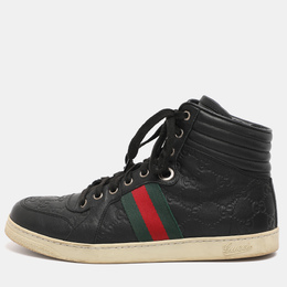 Gucci: Чорні кросівки  Web