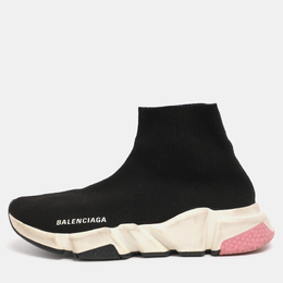 Balenciaga: Чёрные кроссовки  Speed Trainer