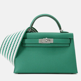 Hermes: Зелені сумки на руку  Kelly