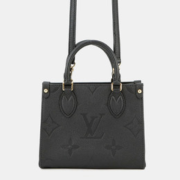 Louis Vuitton: Чёрная сумка-шоппер 