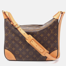 Louis Vuitton: Коричневая сумка 
