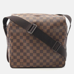 Louis Vuitton: Коричневая сумка 