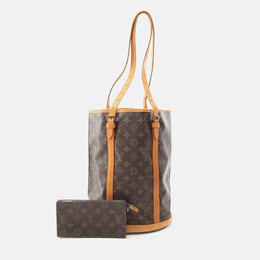 Louis Vuitton: Коричневая сумка 