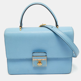 Dolce & Gabbana: Светлая сумка на руку  Light Blue