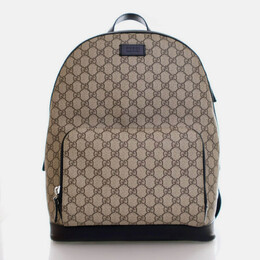 Gucci: Коричневі рюкзаки  GG Supreme